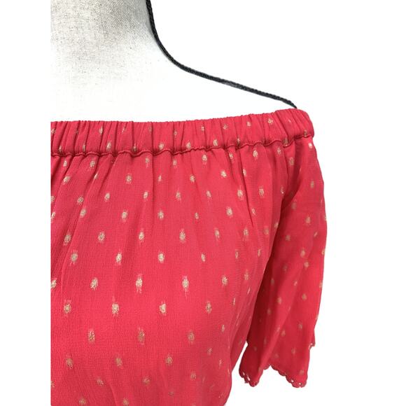 Anthropologie Tryb Andorra Off-Shoulder Mini Dress - Picture 8 of 11